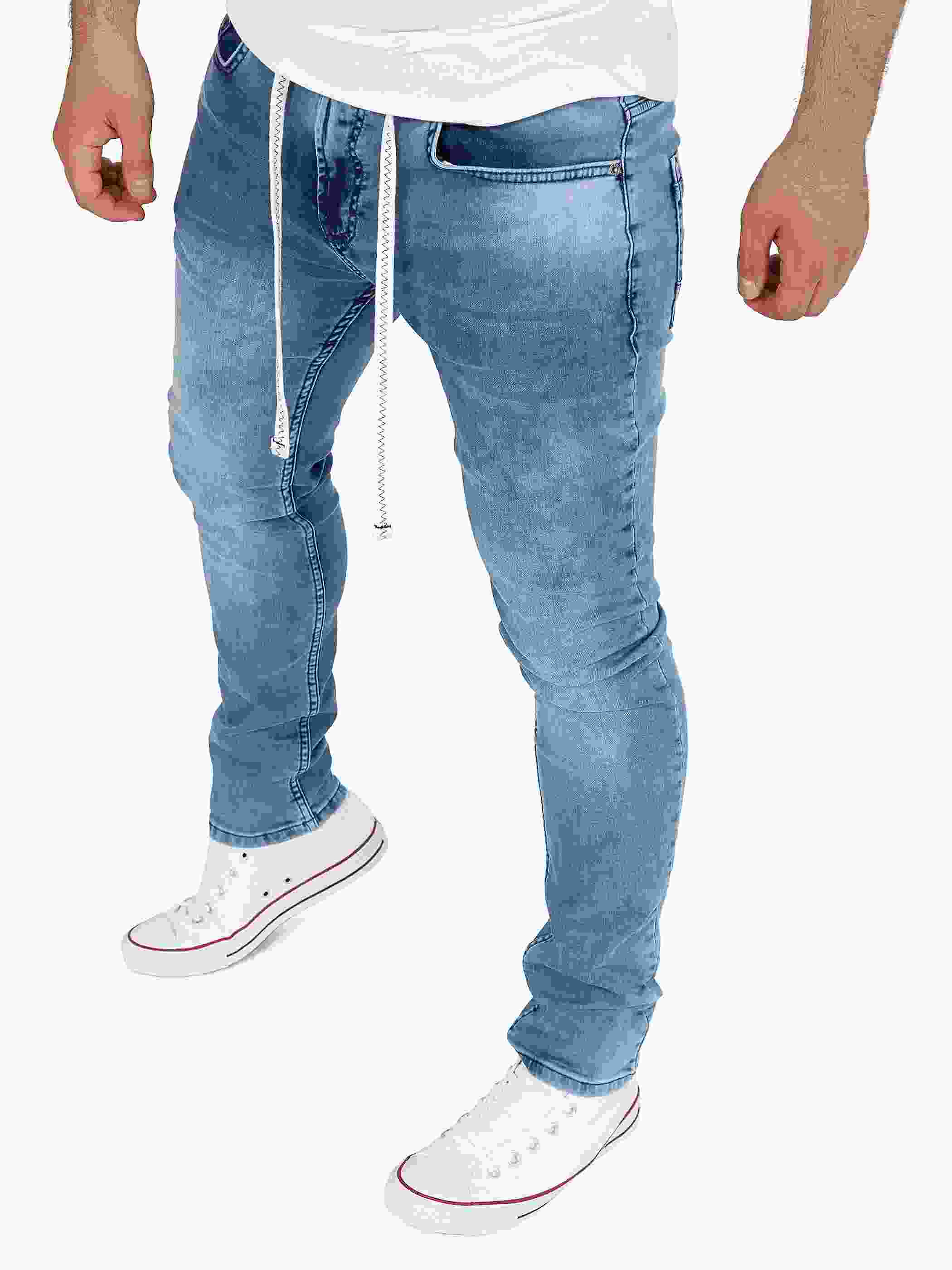 Yazubi - Sweatpants in Jeans-Look Steve Produktbild 4