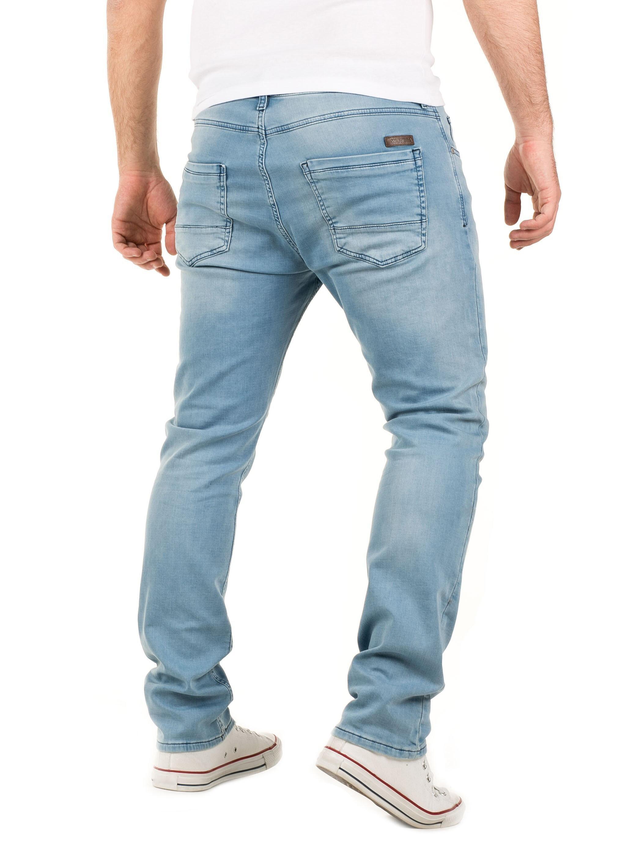 WOTEGA - Noah Sweatpants in Jeans-Look Produktbild 3