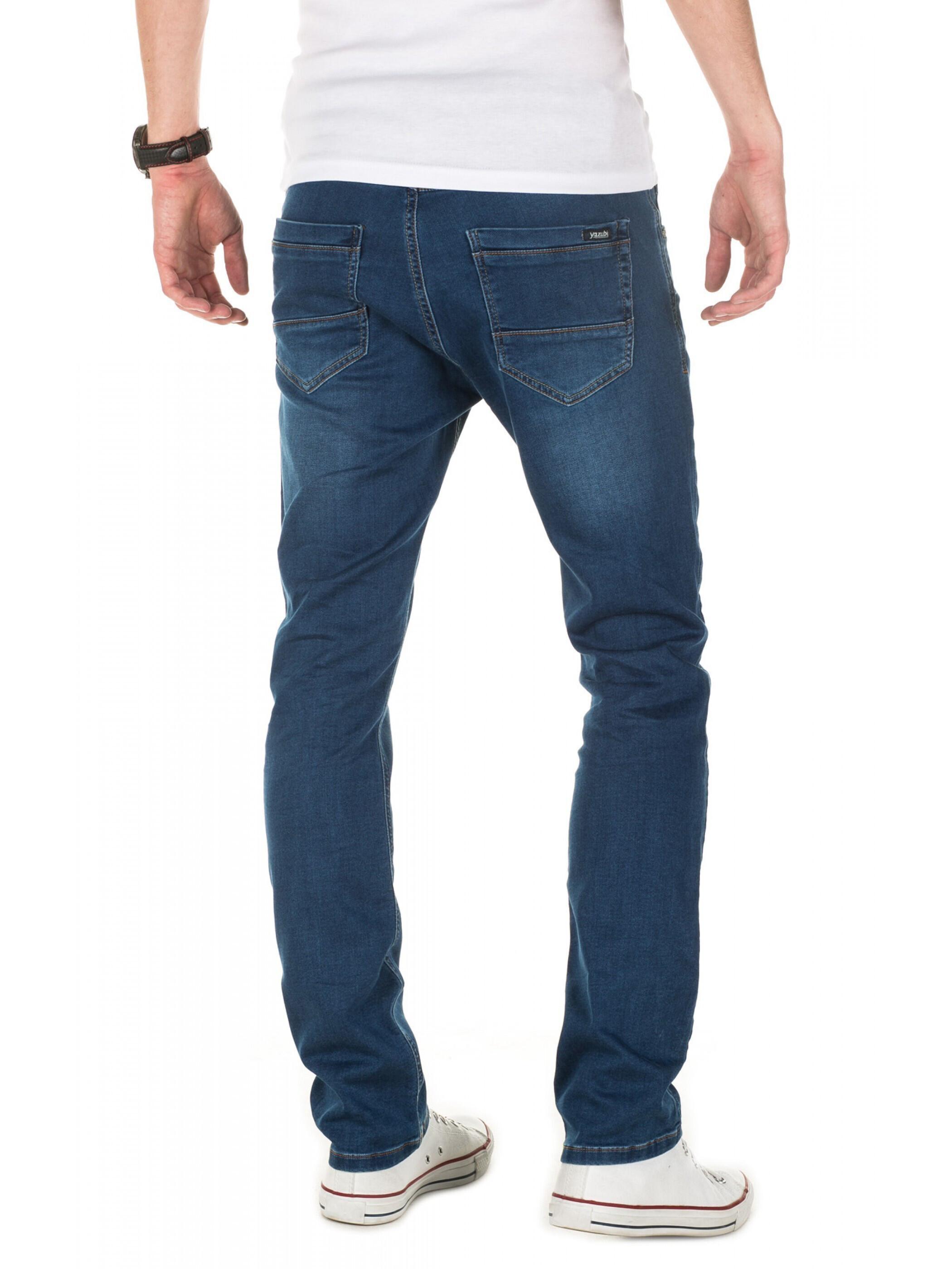 Yazubi - Erik Sweatpants in Jeans-Look Produktbild 2