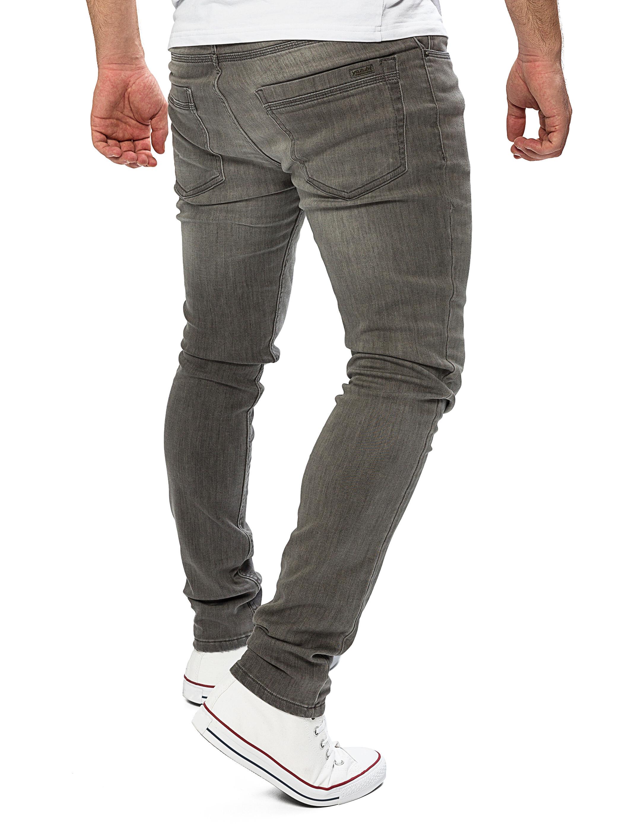 Yazubi - Erik Sweatpants in Jeans-Look Produktbild 2