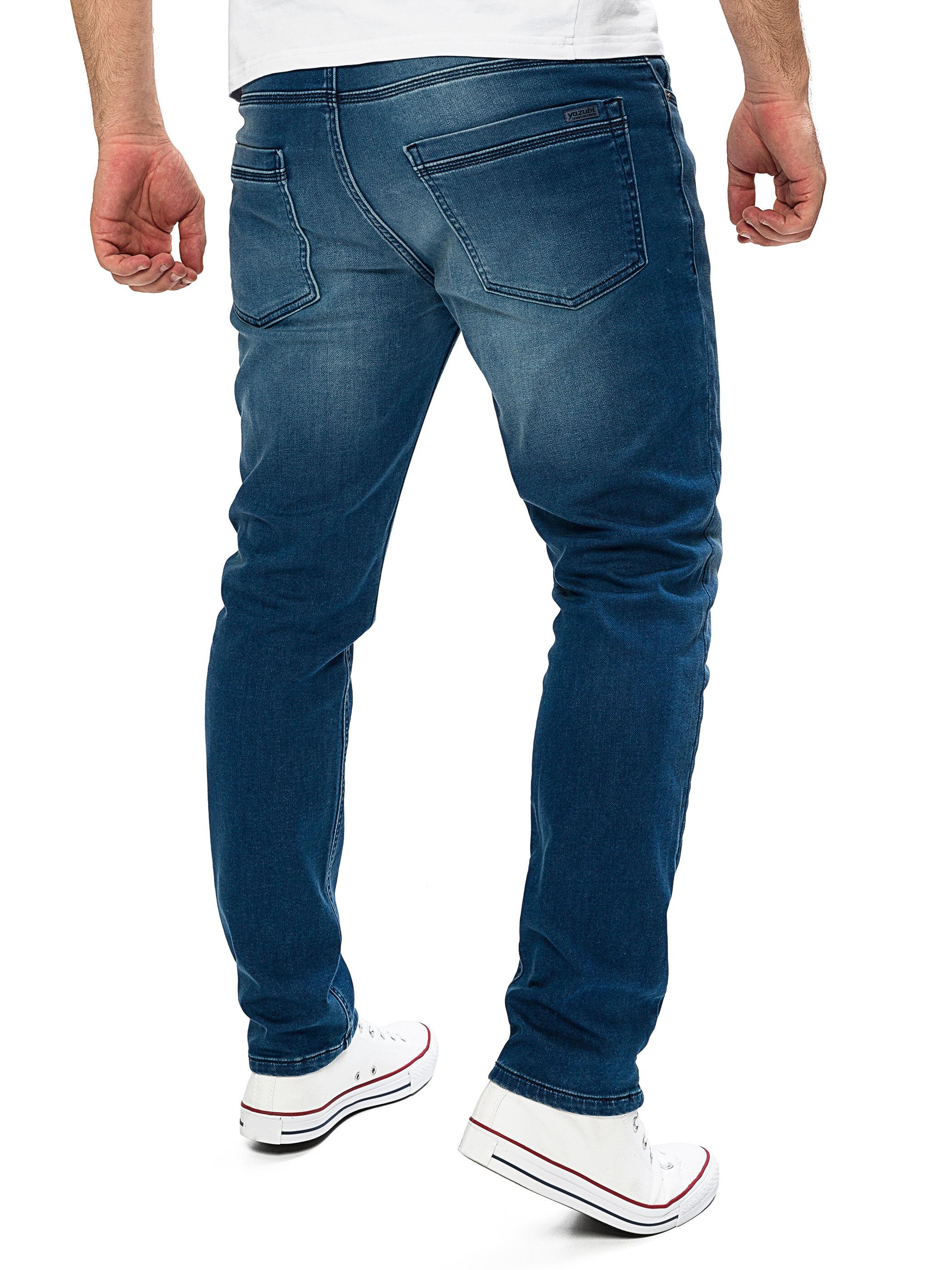 Yazubi - Erik Sweatpants in Jeans-Look Produktbild 3