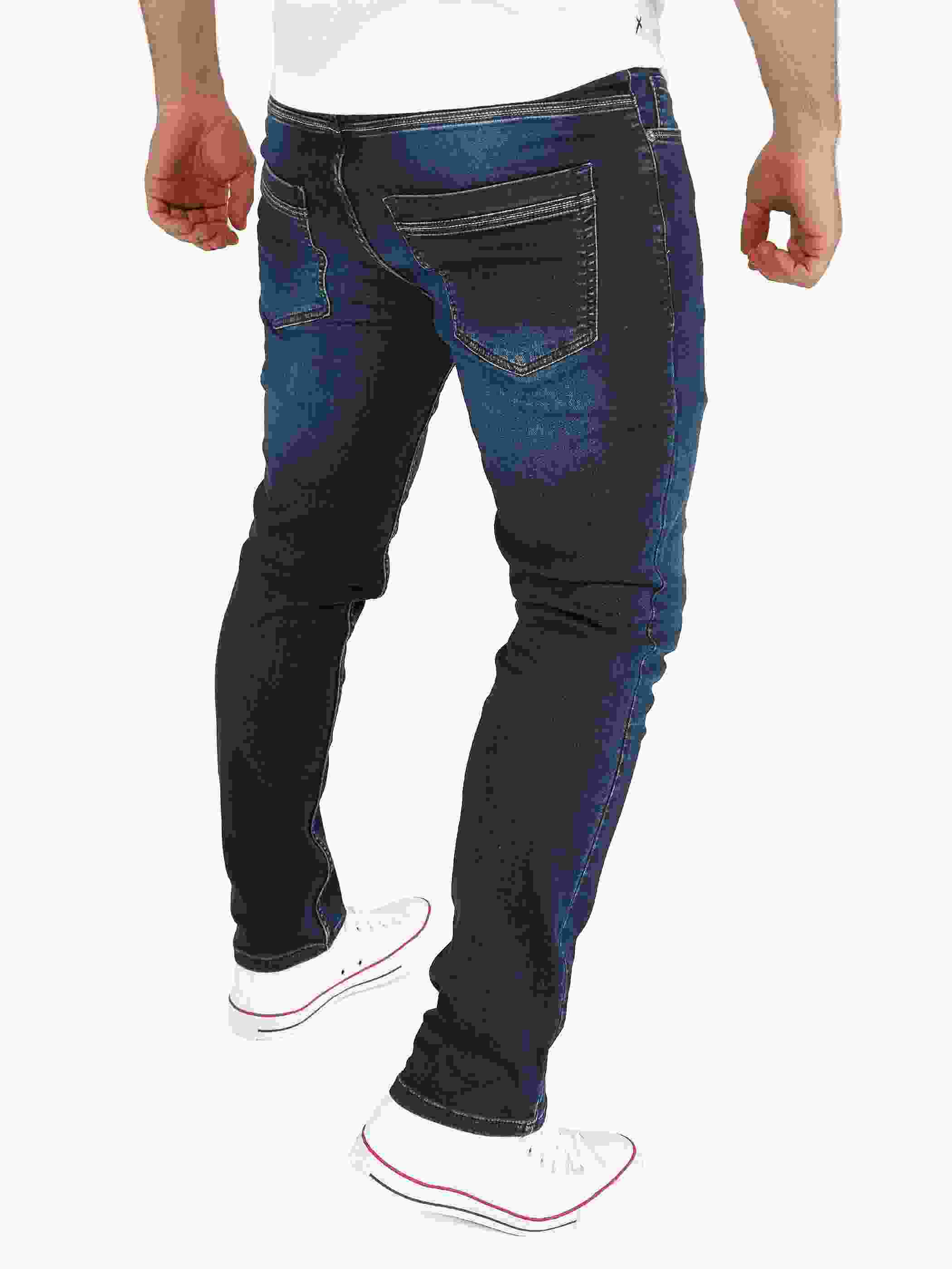 Yazubi - Erik Sweatpants in Jeans-Look Produktbild 4
