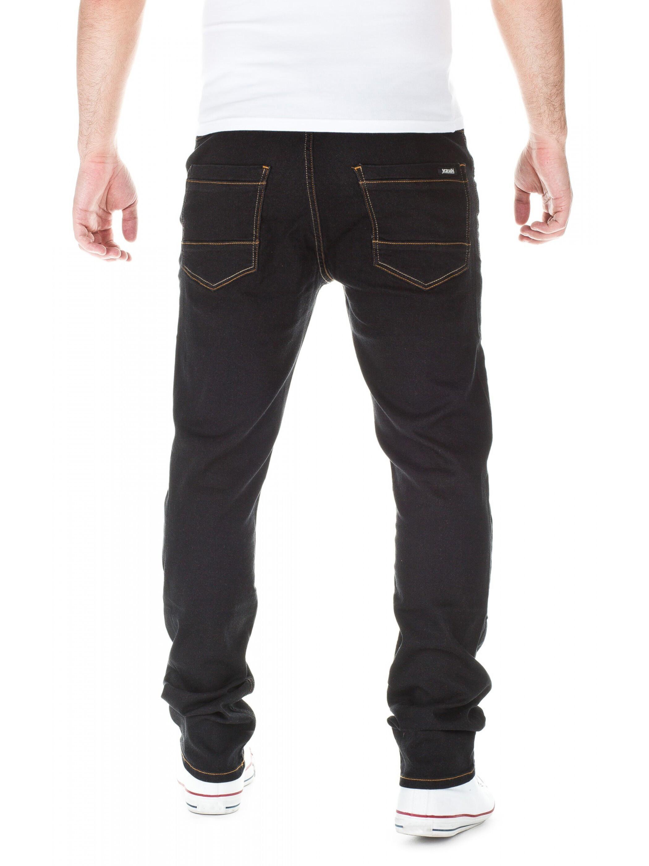 Yazubi - Erik Sweatpants in Jeans-Look Produktbild 2