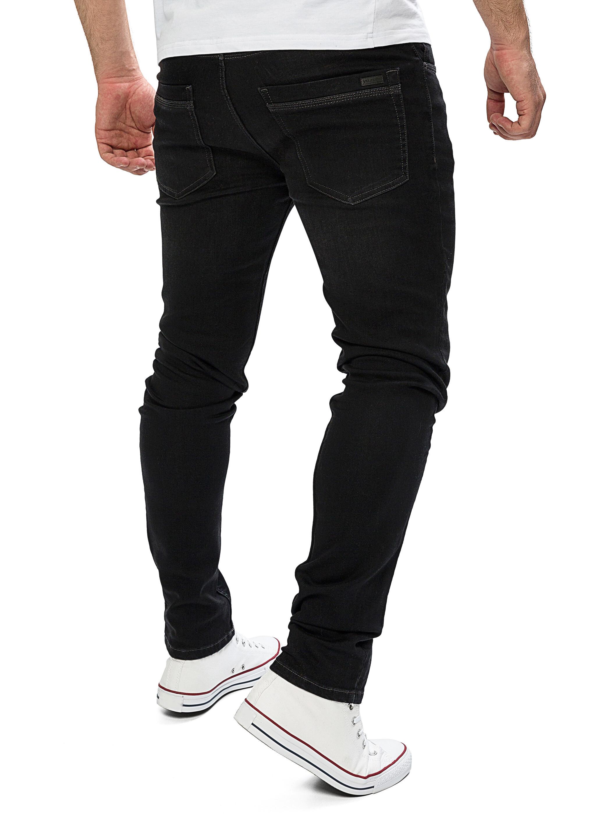 Yazubi - Erik Sweatpants in Jeans-Look Produktbild 2