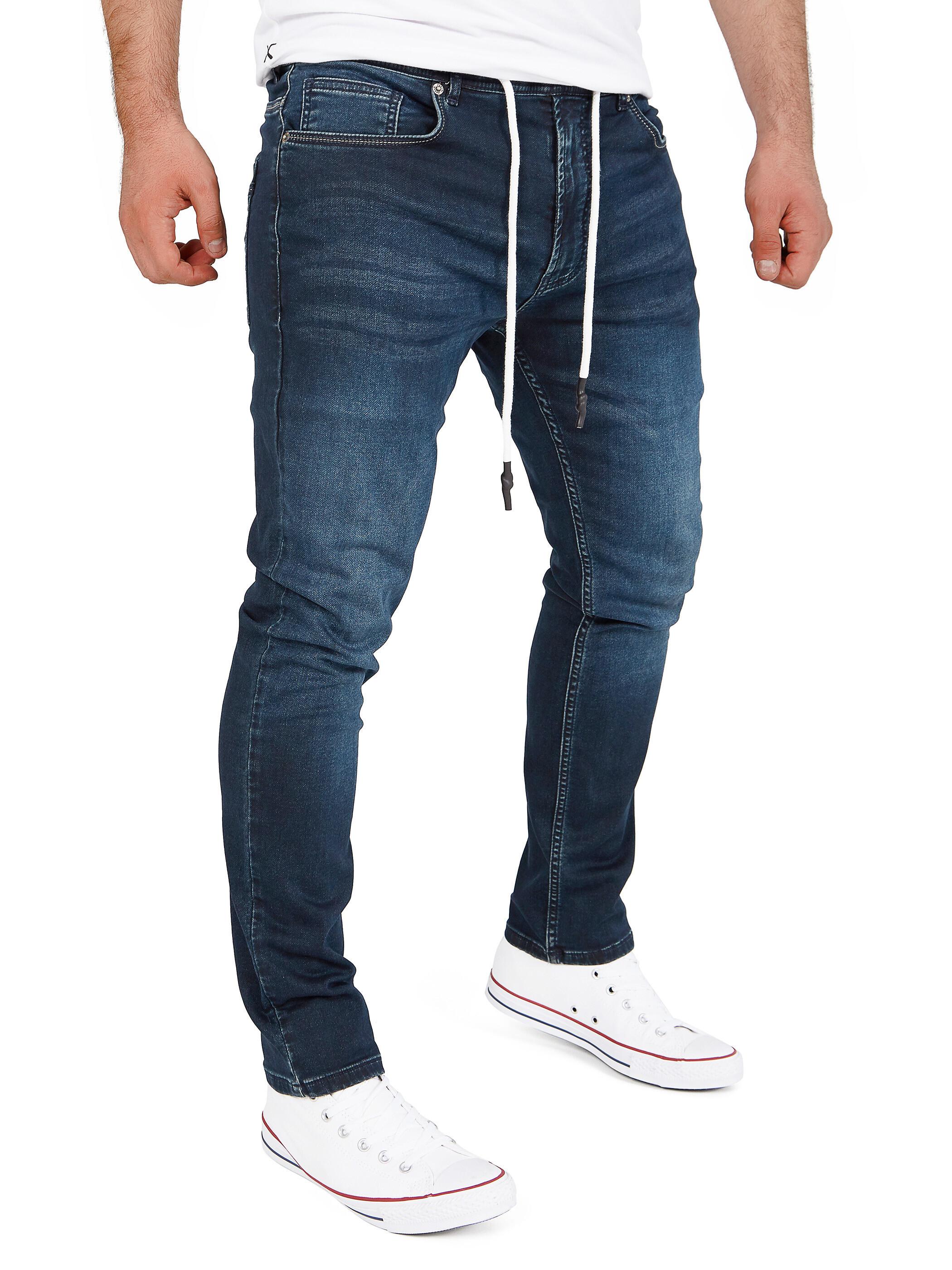 Yazubi - Erik Sweatpants in Jeans-Look Produktbild 3