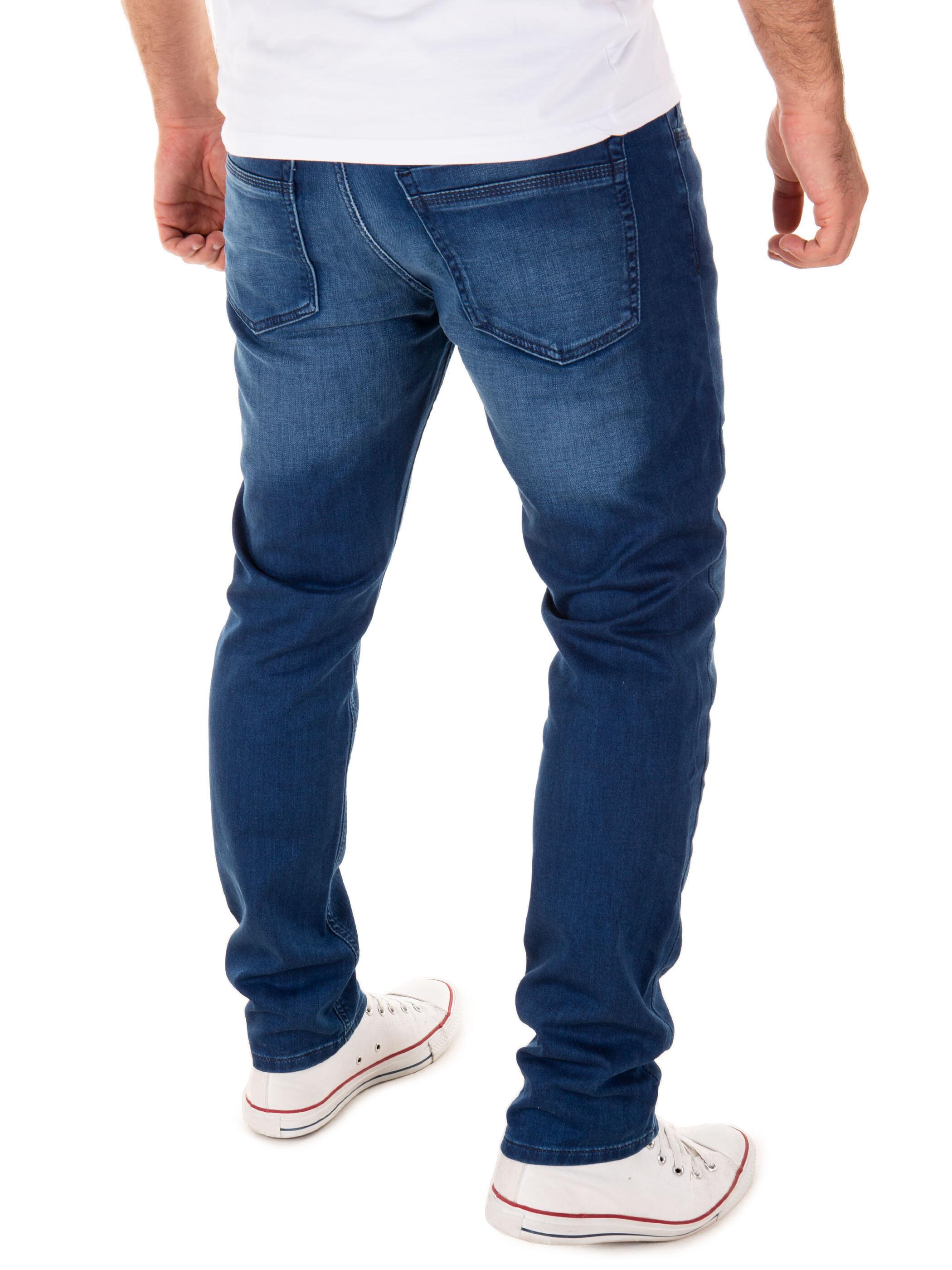 Yazubi - Erik Sweatpants in Jeans-Look Produktbild 2