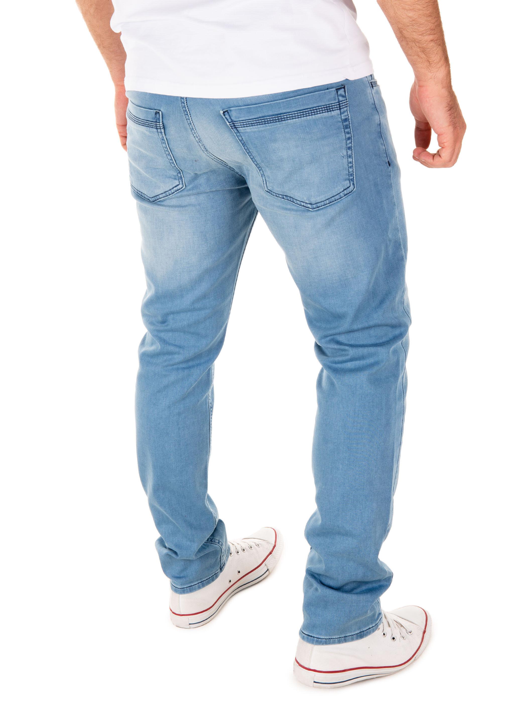 Yazubi - Erik Sweatpants in Jeans-Look Produktbild 2